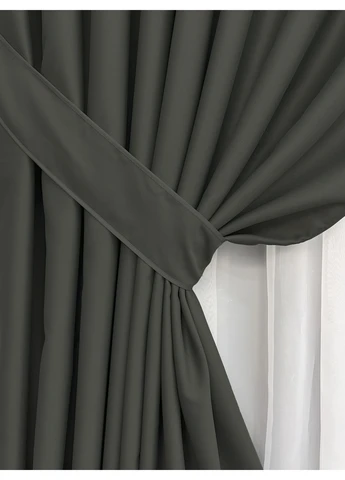 Комплект готовых штор Блэкаут Midnight № 1400ш 200х270 см 2 шт (32-447) VR-Textil (400758687)