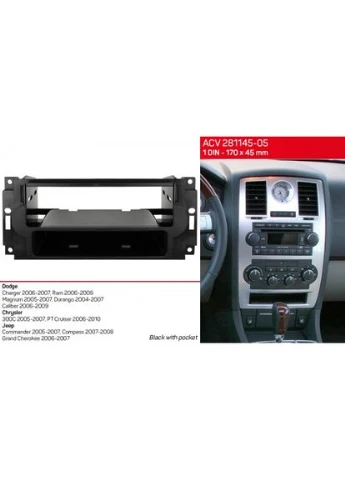Перехідна рамка Jeep Grand Cherokee, Compass, Commander (281145-05) ACV (395857347)