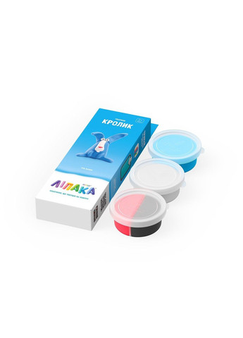 Набір пластиліну, що самостійно твердіє, ЛІПАКА – Кролик Lipaka (331298481)