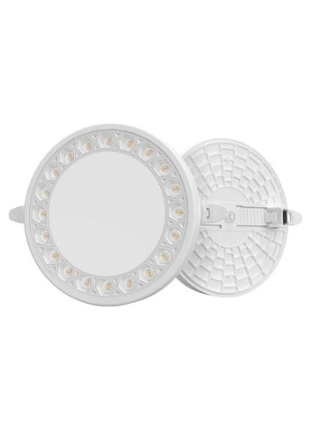 Світильник LED даунлайт ADAMANT 24W 4200K круг IP20 білий Violux (365651466)