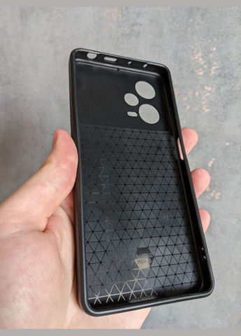 Протиударний чохол для Redmi Note 12 Pro Plus 5G Чорне кільце магніт Xiaomi (322212275)
