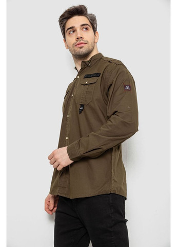 Оливковковая (хаки) рубашка Ager