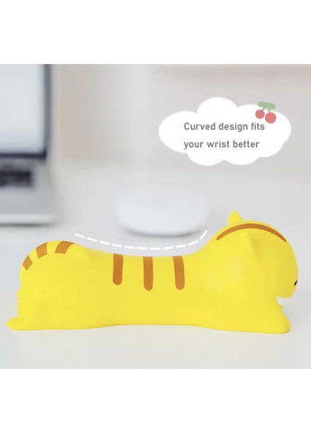 Ергономічний килимок підставка для миші, зап'ястя рук, комп'ютера/ноутбука 1 шт Dog NPK (362577132)