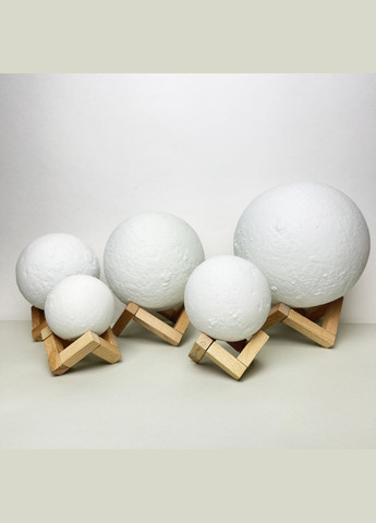 Світильник настільний Місяць 3D RGB 8 см + пульт No Brand (323584919)