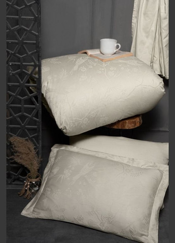 Постельное белье Jacquard Satin 200 х 220 см Stesha Beige First Choice (318387175)