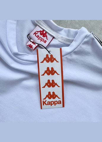 Белая 5 в 1 футболка + шорты + кепка + 2 пары носков в подарок No Brand