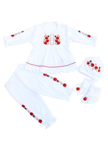 Комплект для хрещення вишиванка для дівчинки дівчинці Ladan (301026565)