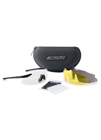 Очки защитные серии ICE NARO 3LS Kit Black ESS (315880835)