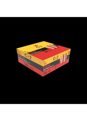 Батарейка EXTRA HEAVY DUTY R14 коробка Kodak (402286792)