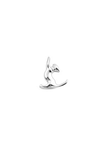 Кулон серебряный "Кошка" 2,45 г No Brand (385212583)