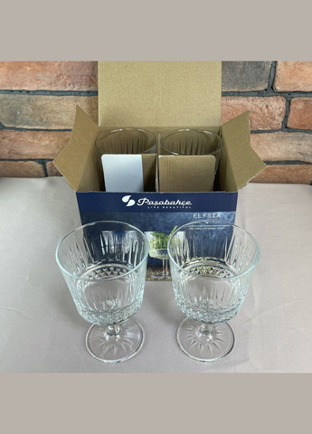 Набор бокалов на низкой ножке для коктейлей из 4 шт Elysia 260 мл ПУ 440455 Pasabahce (302312083)