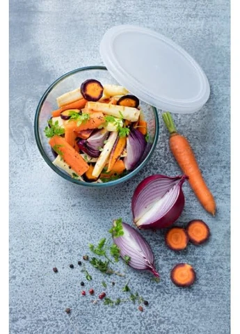 Форма Cook&Freez з кришкою кругла 12 х 8 см 600 мл (152P001/7948) Pyrex (393671070)