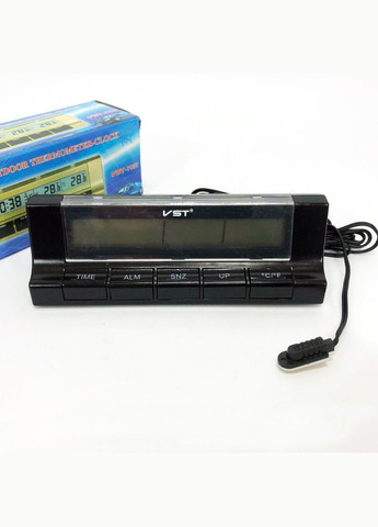 Авточасы с термометром -7037 VST (372908650)