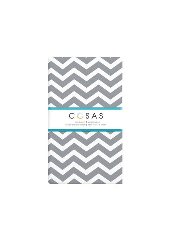 Наволочка на подушку 80х80 GREY ZIGZAG (4822052328828) Cosas (367913702)