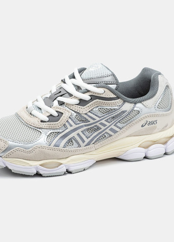 Кросівки жіночі і чоловічі Asics Gel-NYC grey beige | Асікс Гель-НЮК сірі демісезони (316706300)