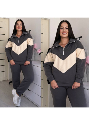 Теплый женский костюм с начесом No Brand (362209245)