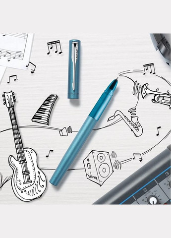 Ручка роллер Vector 17 XL Metallic Teal CT RB 06 222 Parker (316617246)