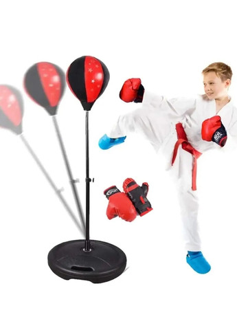 Детская боксерская груша на стойке LT-501A18 с перчатками Boxing (327216025)