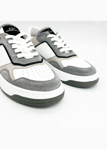 Серые кеды (р) кожа/замша 0-1-1-02-3121194 Corso Vito