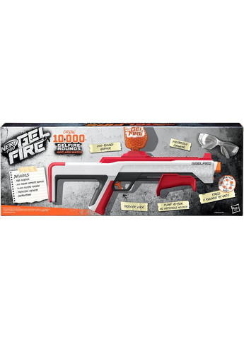 Бластер NERF Gelfire Raid Blaster Дробовик Нерф О Гельфайре Рейд шарики орбизы Оригинал Hasbro (365251445)