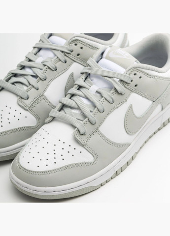 Сірі кросівки чоловічі dunk low grey fog dd1391-103 Nike