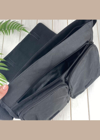 Мужская (женская) сумка через плечо для спортзала дорожная универсальная Art #332 Черный No Brand (322119550)