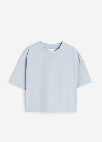 Блакитна літня футболка H&M
