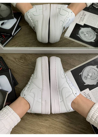 Кроссовки женские Nike Air Force 1 Low '07 White CW2288 Найк Аир Форс 1 белые демисезоны (366337145)