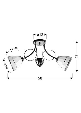 Люстра ELOTTE (32-78667) Candellux (361312835)