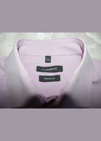 Чоловіча сорочка з довгим рукавом 093ДР р. 50 C. Comberti (317352874)