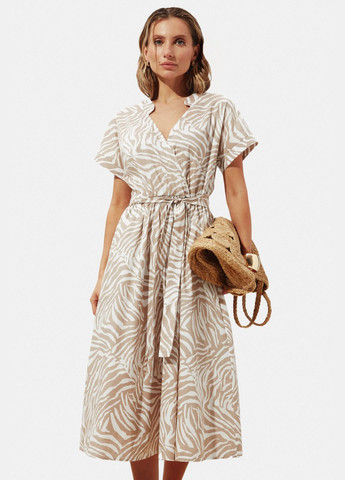 Бежева повсякденний сукня ST-Seventeen однотонна