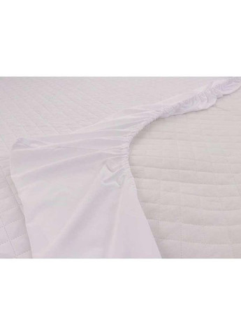 Наматрацник захисний з бортом 80x200x30 мікрофібра білий (19660) Руно (307413886)