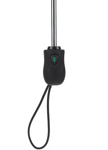 Чёрный зонт автомат open&close superslim-1 l710 black ( ) Fulton (303401027)