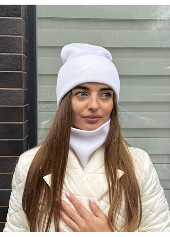 Базова молодіжна шапка-лопата жіноча синя STD (365811923)