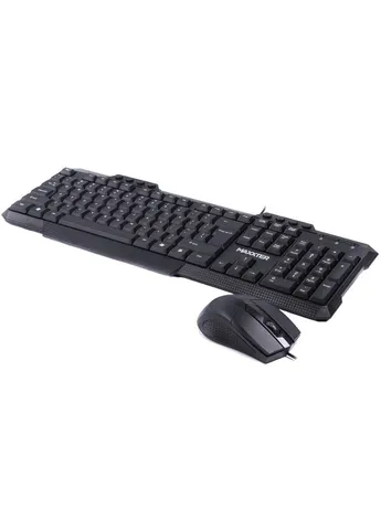 Комплект KMS-CM-02-UA USB Black (KMS-CM-02-UA) Maxxter (382899746)