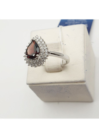 Каблучка срібна з гранатом 17 3,18 г No Brand (370142658)