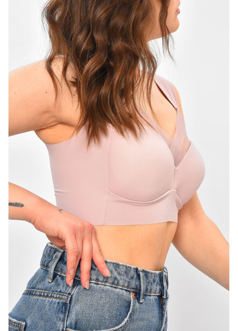Топ жіночий рожевого кольору чашка С Let's Shop (372955698)