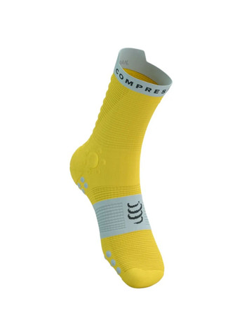 Жёлтые носки pro racing socks v4.0 trail Compressport (367081678)