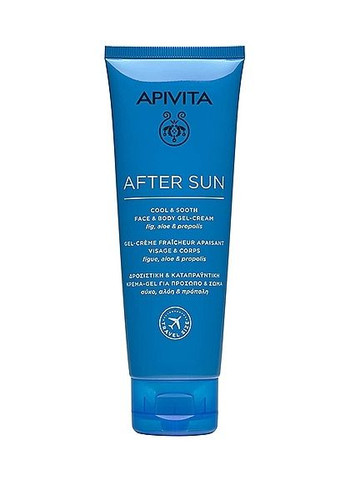 Гель-крем для лица и тела после солнца After Sun Cool & Smooth Face & Body Gel-Cream 100ml (910712-43753936) Apivita (368643966)