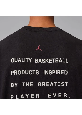 Чорна футболка flt script boxy ss crew black if3014-010 Air Jordan