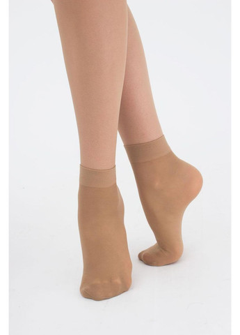 Бежевые носки женские Giulia однотонные (351854384)