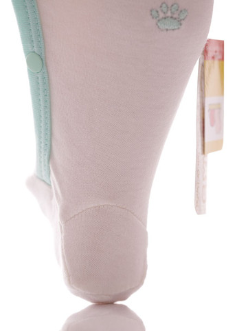 Человечек с повязкой для девочки трикотажный с Собачкой бирюзовый 56 см (33402) BABYKROHA (297197916)