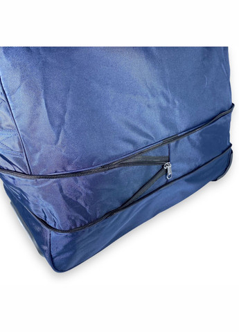 Дорожная сумка на колесах с расширением, 1 отдел, размер: 60*40(52)*30 см, синяя Filippini (285814990)