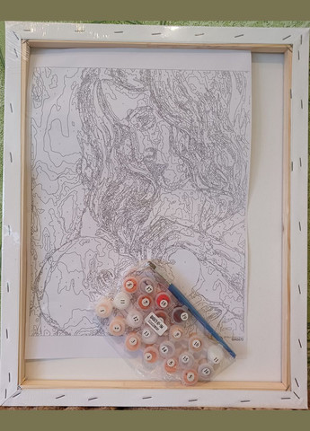 Картина за номерами Материнська любов 40*50 см Картини за номерами мама та дитина GX42672 Rainbow Art (308987636)