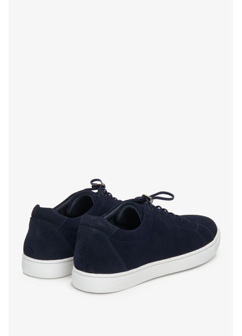 Синие кеды низкие, цвет синий Estro