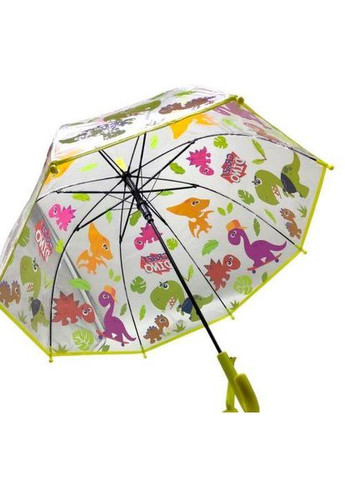 Розовый детский зонтик-трость для девочки белочка, 65 см (темно-рожева) МІС (369156414)