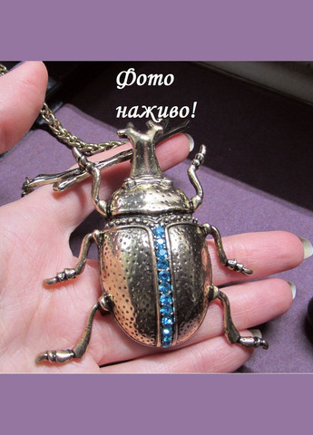 Античный стиль: эксклюзивное колье и серьги скарабей, 10-826 No Brand (347629131)