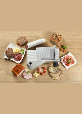 Слайсер R607A/110 Вт/ пульс-режим/толщина нарезки- 1-15 мм/корпус- пластик + металл Gorenje (341316329)