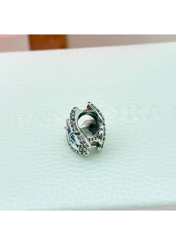 Серебряный шарм Пандора Блестящая голубая бабочка 790761C01 Kabluchka (355346129)