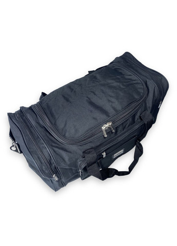 Дорожня сумка одне відділення бокові кишені фронтальні кишені розмір: 60*35*30см чорна Kaiman (266912169)